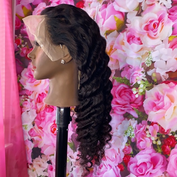 Deep Wave Frontal Wig - Picture 3 of 4